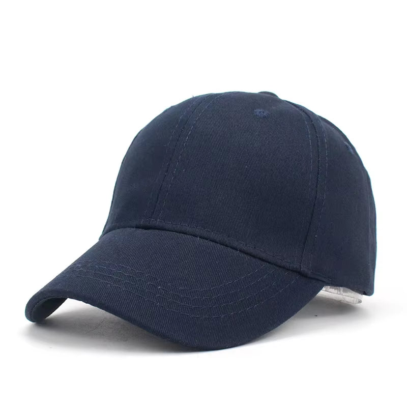 kids solid baseball cap