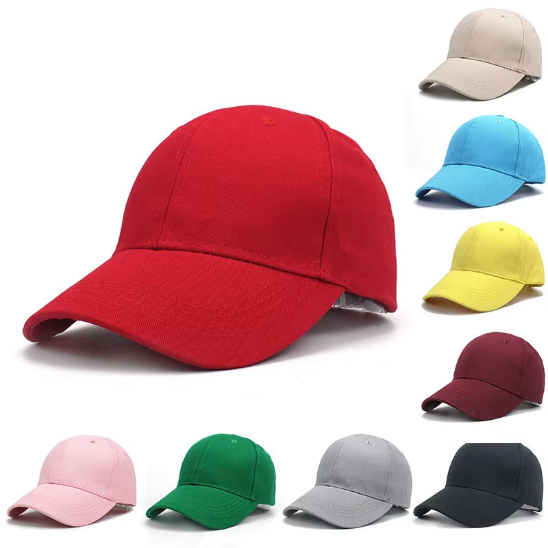 kids solid baseball cap