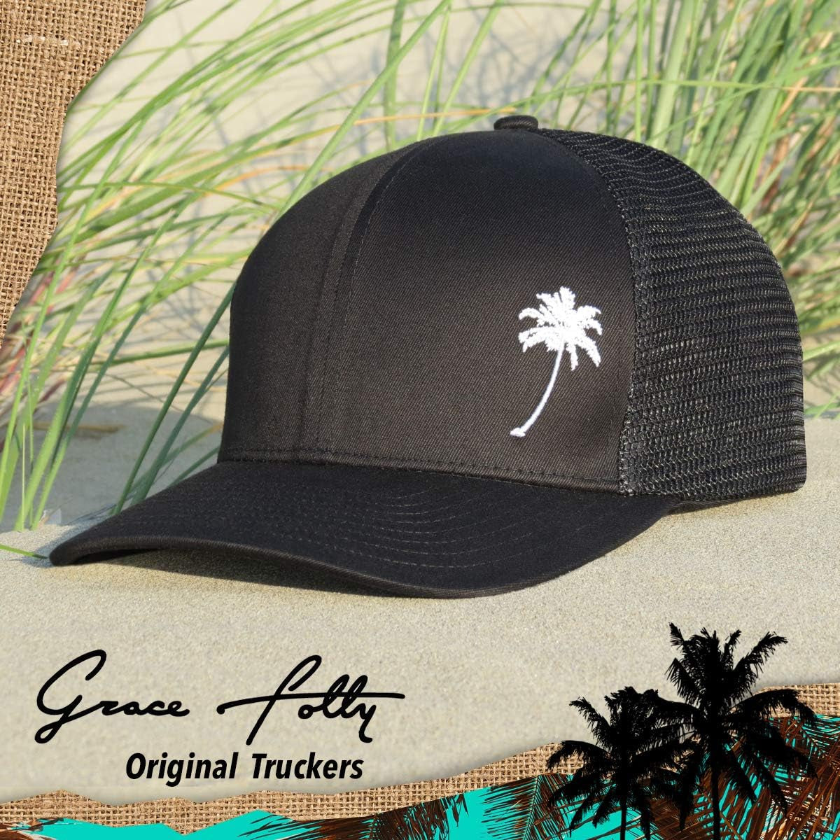 Unisex Palm Tree Trucker hat