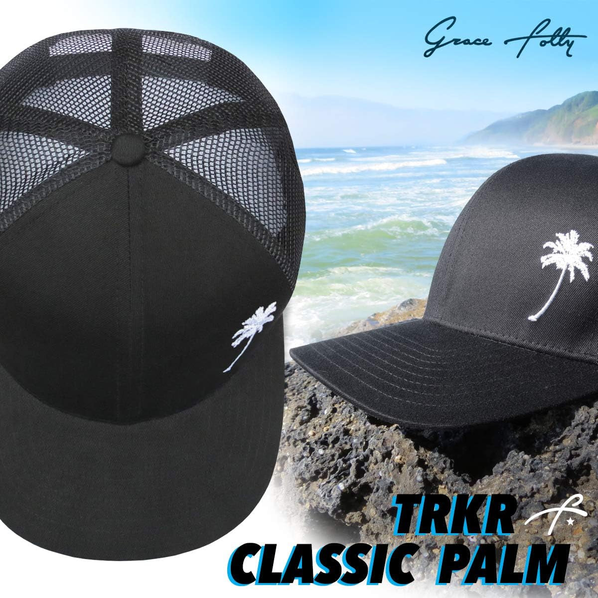 Unisex Palm Tree Trucker hat