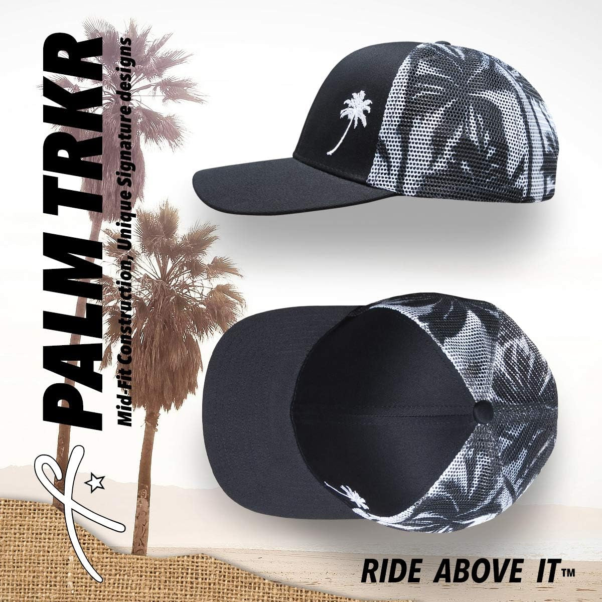 Palm tree Trucker hat 