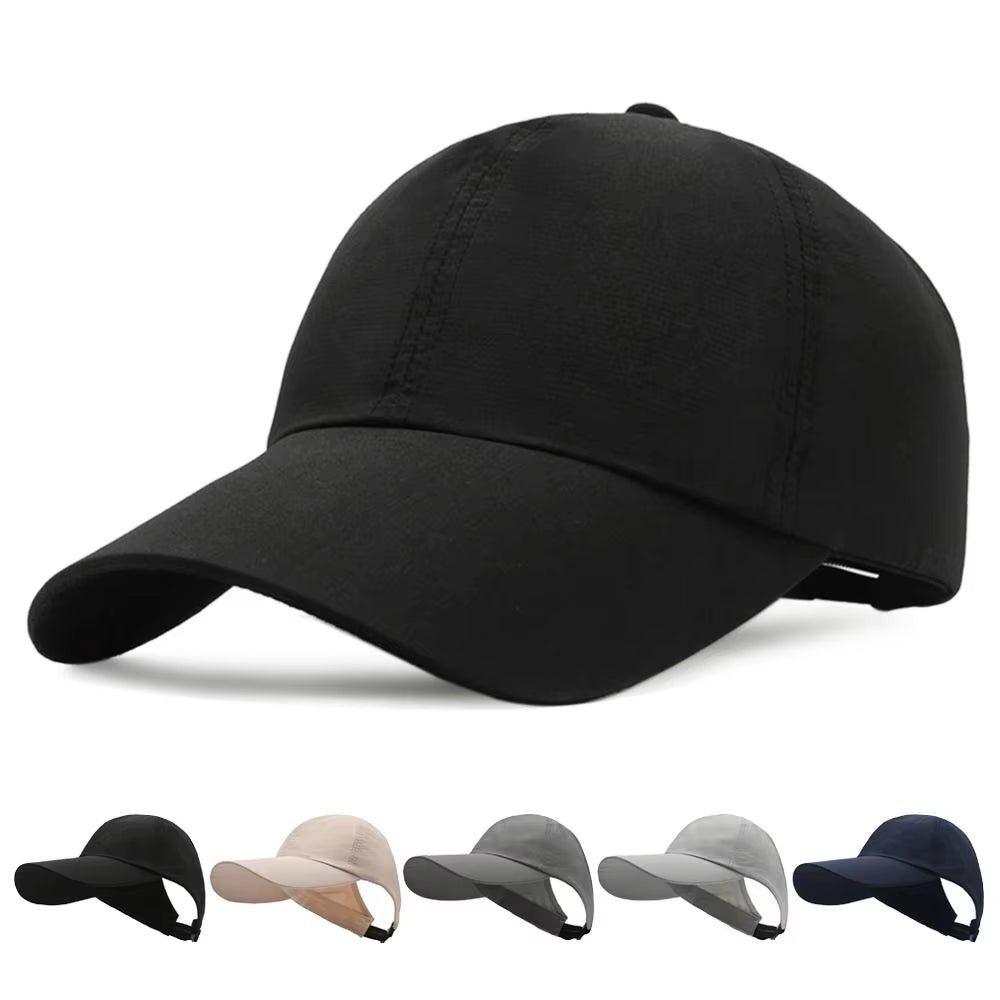 Ponytail Soft Top baseball cap