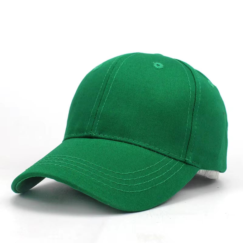 kids solid baseball cap