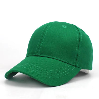 kids solid baseball cap