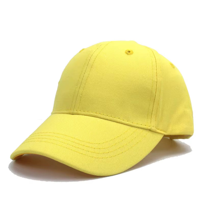 kids solid baseball cap