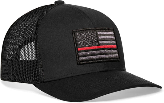 American Flag Trucker hat