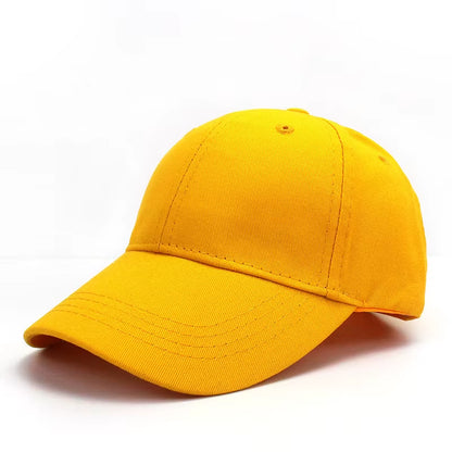 kids solid baseball cap
