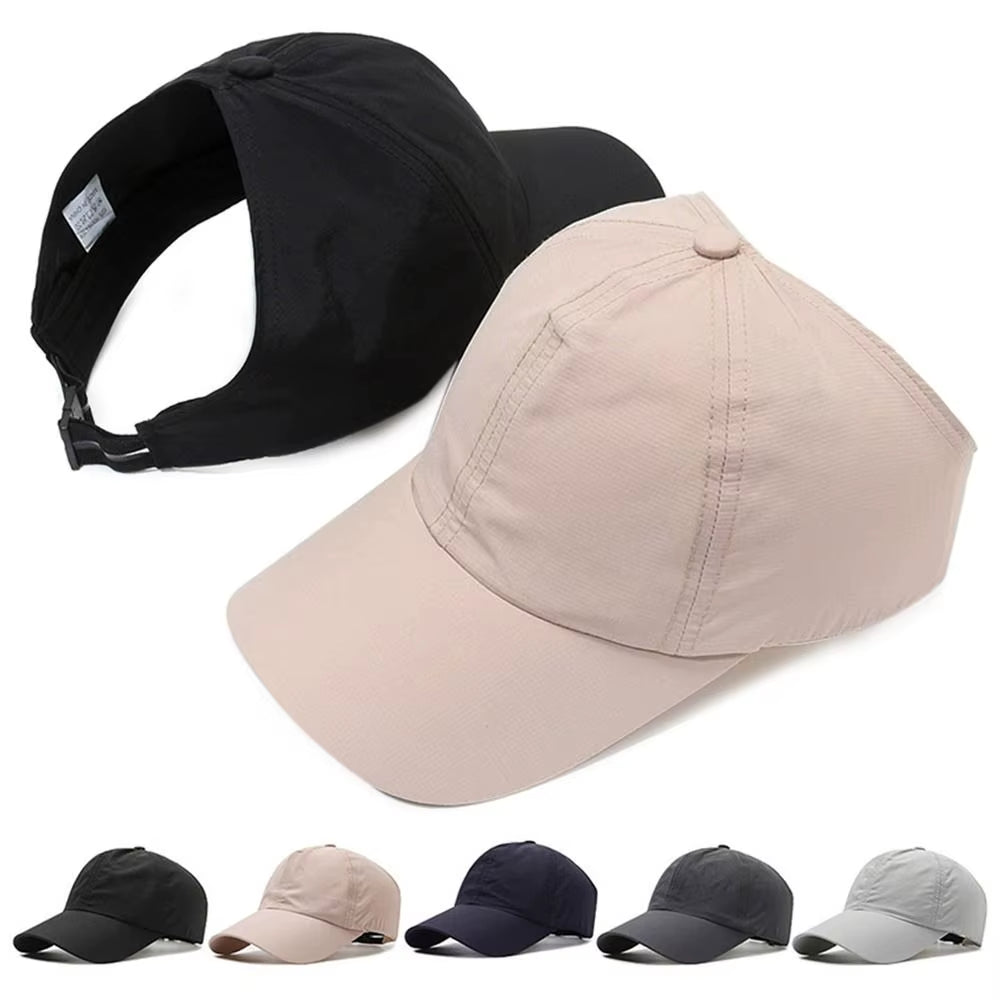 Ponytail Soft Top baseball cap