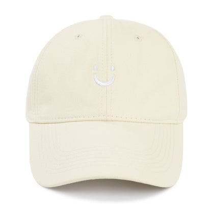 Smile Baseball Caps Embroider Smiling Face Hat Happy Lovers Hats Trucker Hat Mom Hat Dad Hat Adjustable