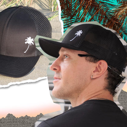 Unisex Palm Tree Trucker hat