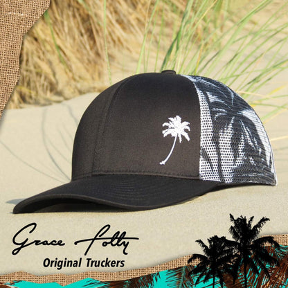 Palm tree Trucker hat 