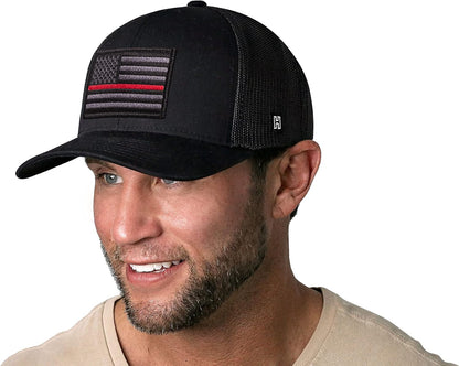 American Flag Trucker hat