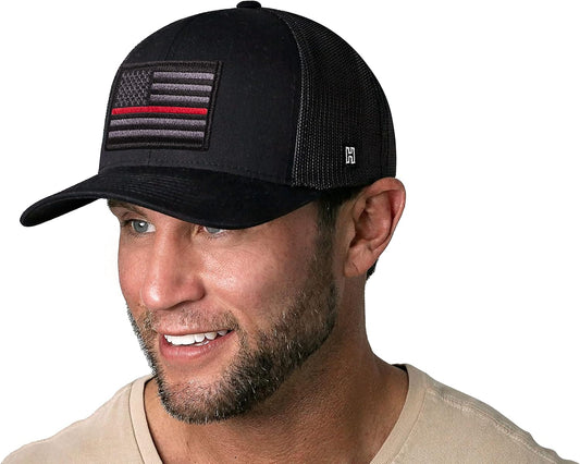 American Flag Trucker hat
